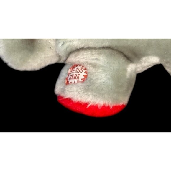 Singing Vibrating Elephant Therapy Plush Stuffed Security Support Pal Pet Toy - Picture 9 of 13